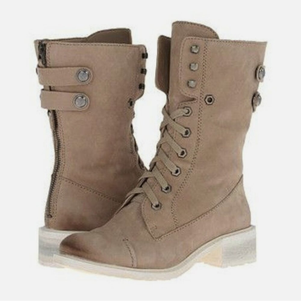 Sam Edelman Darwin Combat Leather Boots